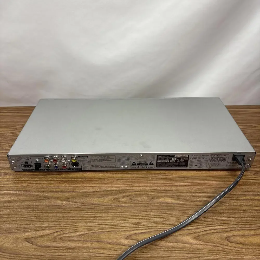 Sony DVP-NS75H Silver CD/DVD Player HDMI 720p / 1080i Upscale No Remote